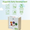 image:imagePlanToys 5 Wooden Colorful Vegetable Veggie Food Playset 3431  Sustainably Made from Rubberwood and NonToxic Paints and Dyes5 Colors Veggie Set