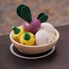 image:imagePlanToys 5 Wooden Colorful Vegetable Veggie Food Playset 3431  Sustainably Made from Rubberwood and NonToxic Paints and DyesFresh Produce Set C