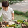 image:imagePlanToys 5 Wooden Colorful Vegetable Veggie Food Playset 3431  Sustainably Made from Rubberwood and NonToxic Paints and DyesPlay  Pick Mushrooms
