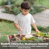 image:imagePlanToys 5 Wooden Colorful Vegetable Veggie Food Playset 3431  Sustainably Made from Rubberwood and NonToxic Paints and DyesPlay  Pick Mushrooms