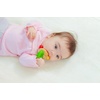 image:imagePlanToys 5213 Wooden Bell Rattle and Teether Baby Toy Sustainably Made from Rubberwood and NonToxic Paints and Dyes