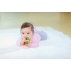 image:imagePlanToys 5213 Wooden Bell Rattle and Teether Baby Toy Sustainably Made from Rubberwood and NonToxic Paints and Dyes
