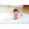 image:imagePlanToys 5213 Wooden Bell Rattle and Teether Baby Toy Sustainably Made from Rubberwood and NonToxic Paints and Dyes