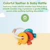 image:imagePlanToys Baby Key Rattle Wooden Infant Sensory Toy for Grasping Coordination amp Auditory Development  Montessori EcoFriendly Learning Toy for Early Exploration amp Fine Motor SkillsRainbow Color