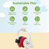 image:imagePlanToys Baby Key Rattle Wooden Infant Sensory Toy for Grasping Coordination amp Auditory Development  Montessori EcoFriendly Learning Toy for Early Exploration amp Fine Motor SkillsBaby Key RattleHigh Contrast