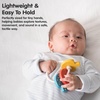 image:imagePlanToys Baby Key Rattle Wooden Infant Sensory Toy for Grasping Coordination amp Auditory Development  Montessori EcoFriendly Learning Toy for Early Exploration amp Fine Motor SkillsRainbow Color