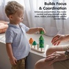 image:imagePlanToys Cone Sorting Wooden Toy Set for Kids Ages 3  Montessori Colour amp Size Recognition Activity for Fine Motor Skills Logic amp Focus  EcoFriendly Educational ToyNatur
