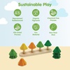 image:imagePlanToys Cone Sorting Wooden Toy Set for Kids Ages 3  Montessori Colour amp Size Recognition Activity for Fine Motor Skills Logic amp Focus  EcoFriendly Educational ToyNatur