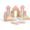 image:imagePlanToys Creative Blocks Wooden Montessori Building and Imagination Toy in Orchard Shade  Fine Motor Spatial Reasoning and Early STEM Learning Activity  Eco Friendly Open Ended Play SetBlock Building