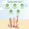 image:imagePlanToys Creative Blocks Wooden Montessori Building and Imagination Toy in Orchard Shade  Fine Motor Spatial Reasoning and Early STEM Learning Activity  Eco Friendly Open Ended Play Set50 Piece Unit Block