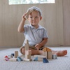 image:imagePlanToys Creative Blocks Wooden Montessori Building and Imagination Toy in Orchard Shade  Fine Motor Spatial Reasoning and Early STEM Learning Activity  Eco Friendly Open Ended Play SetCreative Blocks Orchard