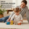image:imagePlanToys Lion Wooden Montessori Imaginative and Creative Play Toy  Language Development Social Interaction and Early Coordination Activity  Eco Friendly Animal Figurine for Meaningful PlayWild Animals Set