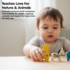 image:imagePlanToys Lion Wooden Montessori Imaginative and Creative Play Toy  Language Development Social Interaction and Early Coordination Activity  Eco Friendly Animal Figurine for Meaningful PlayWild Animals Set