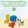 image:imagePlanToys Lion Wooden Montessori Imaginative and Creative Play Toy  Language Development Social Interaction and Early Coordination Activity  Eco Friendly Animal Figurine for Meaningful PlayWild Animals Set