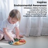 image:imagePlanToys Marine Puzzle Wooden Montessori Ocean Animal Problem Solving Toy  Tactile Imagination and Early Learning Activity  Eco Friendly Educational Sea Life Puzzle SetMarine Puzzle