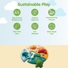image:imagePlanToys Marine Puzzle Wooden Montessori Ocean Animal Problem Solving Toy  Tactile Imagination and Early Learning Activity  Eco Friendly Educational Sea Life Puzzle SetMarine Puzzle