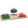 image:imagePlanToys Nesting Puzzle Wooden Toy Set for Kids Ages 3  Montessori Stacking amp Shape Recognition Activity for Spatial Awareness Creativity amp Coordination  EcoFriendly Educational ToyShape Matching Puzzle