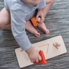 image:imagePlanToys Nesting Puzzle Wooden Toy Set for Kids Ages 3  Montessori Stacking amp Shape Recognition Activity for Spatial Awareness Creativity amp Coordination  EcoFriendly Educational ToyTriangle Matching Puzzle