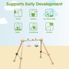 image:imagePlanToys Play Gym Wooden Baby Activity Toy in Pastel Colours  Montessori Sensory Play for Motor Skills Coordination amp Focus  EcoFriendly Developmental GymPlay Gym  Orchard
