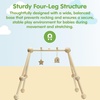 image:imagePlanToys Play Gym Wooden Baby Activity Toy in Pastel Colours  Montessori Sensory Play for Motor Skills Coordination amp Focus  EcoFriendly Developmental GymPlay Gym  Natural