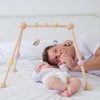 image:imagePlanToys Play Gym Wooden Baby Activity Toy in Pastel Colours  Montessori Sensory Play for Motor Skills Coordination amp Focus  EcoFriendly Developmental GymPlay Gym  Pastel