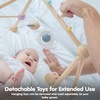 image:imagePlanToys Play Gym Wooden Baby Activity Toy in Pastel Colours  Montessori Sensory Play for Motor Skills Coordination amp Focus  EcoFriendly Developmental GymPlay Gym  Pastel