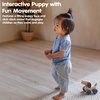 image:imagePlanToys Puppy Wooden Push amp Pull Toy  Montessori Inspired Walking Toy for Balance Coordination amp Active Play  Eco Friendly Toddler Movement ActivityPuppy