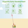 image:imagePlanToys Puppy Wooden Push amp Pull Toy  Montessori Inspired Walking Toy for Balance Coordination amp Active Play  Eco Friendly Toddler Movement ActivityRoller