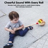 image:imagePlanToys Puppy Wooden Push amp Pull Toy  Montessori Inspired Walking Toy for Balance Coordination amp Active Play  Eco Friendly Toddler Movement ActivityRoller