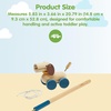image:imagePlanToys Puppy Wooden Push amp Pull Toy  Montessori Inspired Walking Toy for Balance Coordination amp Active Play  Eco Friendly Toddler Movement ActivityPuppy