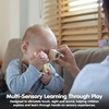 image:imagePlanToys Sensory Activity Blocks for Toddlers  9Piece Set with Visual Auditory amp Tactile Stimuli  Montessori Toy with Storage Bag  Wooden Learning Toy for Babies amp Kids Ages 12 MonthsSensory Blocks