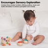 image:imagePlanToys Sensory Activity Blocks for Toddlers  9Piece Set with Visual Auditory amp Tactile Stimuli  Montessori Toy with Storage Bag  Wooden Learning Toy for Babies amp Kids Ages 12 MonthsSensory Tumbling