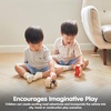 image:imagePlanToys Vroom Car Wooden Push Toy for Toddlers  EcoFriendly Toddler Push Car for Indoor Play  Montessori Fine Motor Learning Toys for KidsVroom Truck
