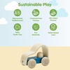 image:imagePlanToys Vroom Car Wooden Push Toy for Toddlers  EcoFriendly Toddler Push Car for Indoor Play  Montessori Fine Motor Learning Toys for KidsVroom Truck