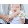 image:imagePlanToys Wooden Bell Rattle and Teether Toy 5250  Pastel Color Collection Sustainably Made from Rubberwood and NonToxic Paints and Dyes