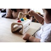 image:imagePlanToys Wooden Hammer Balls Pounding and Hammering Toy 5396  Sustainably Made from Rubberwood and NonToxic Paints and DyesHammer Balls