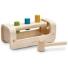 image:imagePlanToys Wooden Hammer Balls Pounding and Hammering Toy 5396  Sustainably Made from Rubberwood and NonToxic Paints and DyesPounding Bench