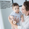 image:imagePlanToys Wooden Pastel Baby Key Rattle  Montessori Sensory Toy for Newborns Infants amp Toddlers  EcoFriendly Wooden Baby Toy for Fine Motor Skills Visual amp Auditory Development