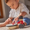 image:imagePlanToys Wooden Pull Along Drummer  Musical Toy that Encourages Rhythm Coordination amp Focus  Montessori EcoFriendly Educational Toy for Active amp Imaginative PlayPull Along Drummer