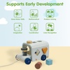 image:imagePlanToys Wooden Pull Along Drummer  Musical Toy that Encourages Rhythm Coordination amp Focus  Montessori EcoFriendly Educational Toy for Active amp Imaginative PlaySorting Bus  Orchard