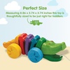 image:imagePlanToys Wooden Pull Along Drummer  Musical Toy that Encourages Rhythm Coordination amp Focus  Montessori EcoFriendly Educational Toy for Active amp Imaginative PlayDancing Alligator Rainbow