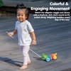 image:imagePlanToys Wooden Pull Along Drummer  Musical Toy that Encourages Rhythm Coordination amp Focus  Montessori EcoFriendly Educational Toy for Active amp Imaginative PlayDancing Alligator Rainbow