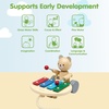 image:imagePlanToys Wooden Pull Along Drummer  Musical Toy that Encourages Rhythm Coordination amp Focus  Montessori EcoFriendly Educational Toy for Active amp Imaginative PlayMusical Bear