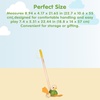 image:imagePlanToys Wooden Push Along Duck Toy  Montessori Walking Movement and Cause Effect Play Activity  Eco Friendly Pull and Push Toy for Early Development