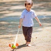image:imagePlanToys Wooden Push Along Duck Toy  Montessori Walking Movement and Cause Effect Play Activity  Eco Friendly Pull and Push Toy for Early Development
