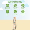 image:imagePlanToys Wooden Rain Maker Musical Toy for Toddlers  Baby Rain Stick for Sensory amp Auditory Development  EcoFriendly Educational Toy for 12 Months