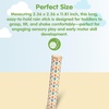 image:imagePlanToys Wooden Rain Maker Musical Toy for Toddlers  Baby Rain Stick for Sensory amp Auditory Development  EcoFriendly Educational Toy for 12 Months