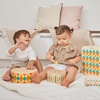 image:imagePlanToys Wooden Solid Drum Musical Instrument for Kids  Montessori Rhythm and Sound Exploration Toy  Eco Friendly Wooden Percussion Drum for Early Music Learning