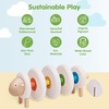 image:imagePlanToys Wooden Stacking Rocket Toy for Toddlers  Montessori Educational STEM Learning Toy  Colorful Wooden Rocket Ship Stacker for Fine Motor Skills Problem Solving Preschool GiftLacing Sheep