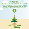 image:imagePlanToys Wooden Stacking Rocket Toy for Toddlers  Montessori Educational STEM Learning Toy  Colorful Wooden Rocket Ship Stacker for Fine Motor Skills Problem Solving Preschool GiftStacking Tree